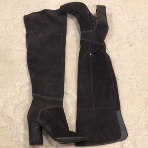 DOLCE VITA Over the Knee Suede Heel Boots